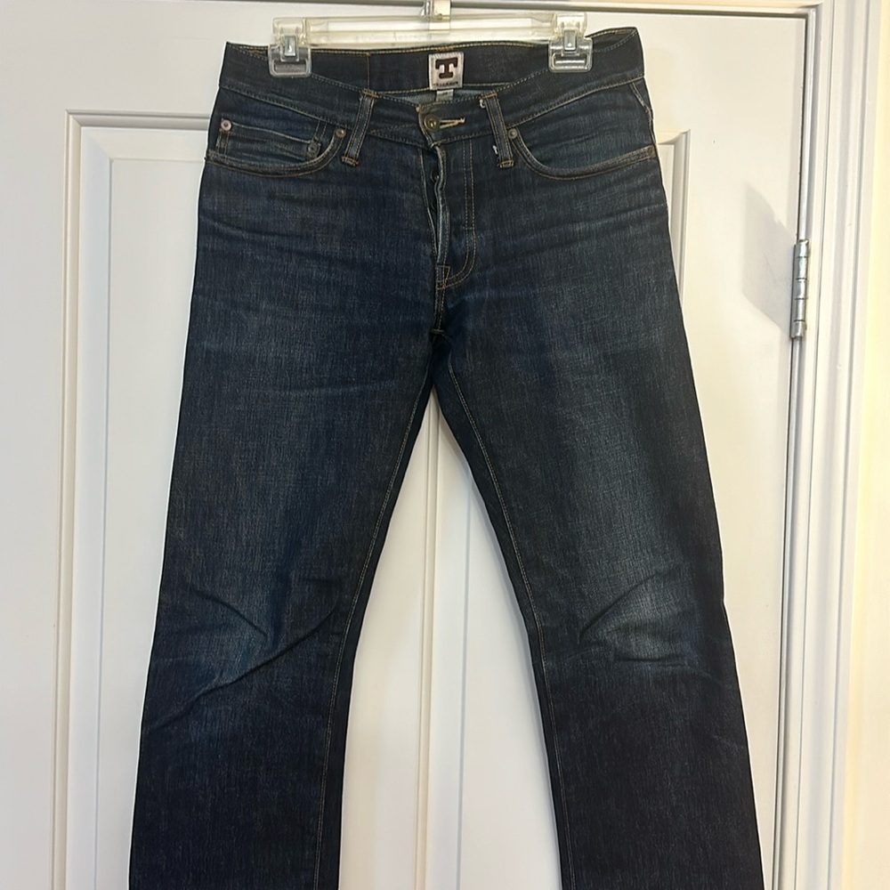 Tellason Selvedge Jeans 29, White Oak Cone Mills, Slim Straight John Mellor, USA